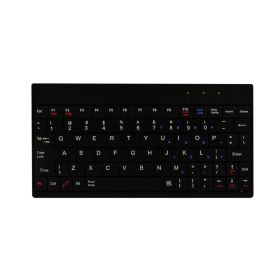 80 Keys Wired Keyboard Mini USB Connector Keyboard Portable Durable Keyboard With Carry Bag Tablet Stand For Android Window Tablet (Option: Black)
