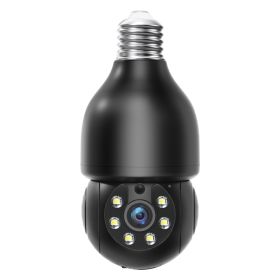 1080p Ptz E27 Socket Bulb Camera 360 Degree Cmos Sensor Network Camera Cctv Security Light Bulb Camera (Option: 2MP-1pc)
