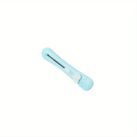 Mini Art Knife Color Office Demolition Express Knife Small Portable Hand Account Cutting Tool Knife (Color: Green, size: small)